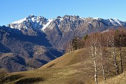 Monte VACCAREGGIO (1474 m) da Lavaggio di Dossena il 24 dic. 2017 - FOTOGALLERY